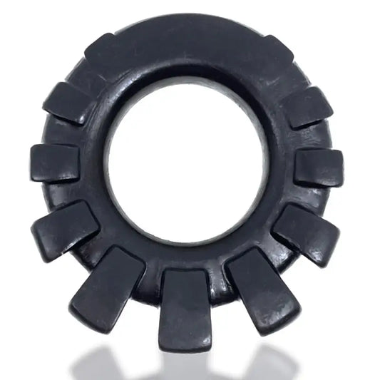 Unleash Pleasure with Oxballs Cock Lug Pure Platinum Silicone Ring