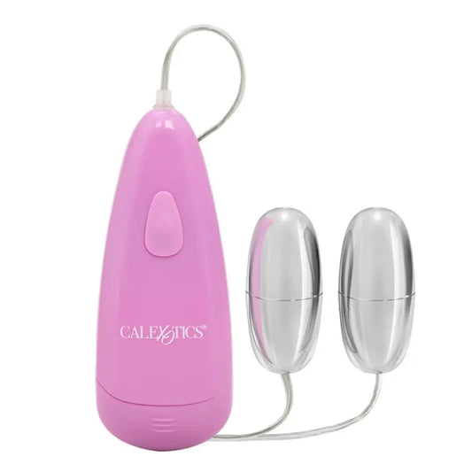 Unleash Pleasure with Pocket Exotics Waterproof Double Silver Bullets