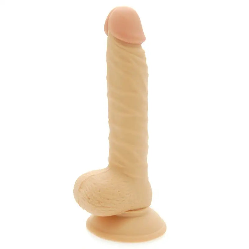 Unleash Pleasure with the 8 Inch Realistic Dong and Suction Cup Base