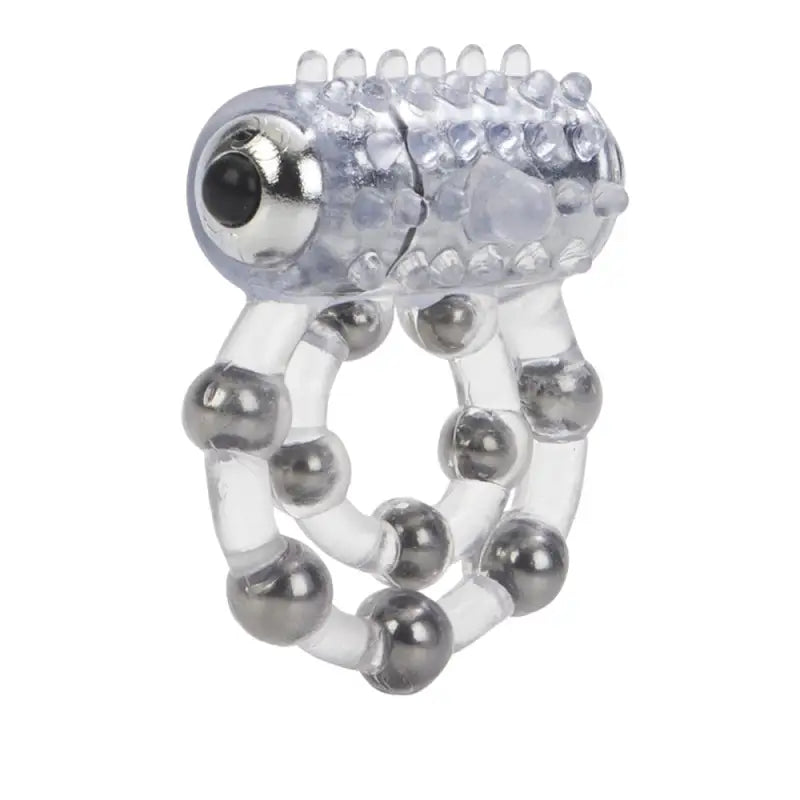 Unleash Pleasure with the Maximus Cock Ring and Stroker Beads