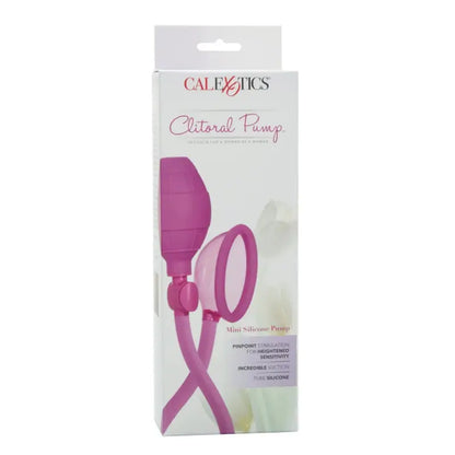 Unleash Pleasure with the Mini Silicone Clitoral Pump Pink