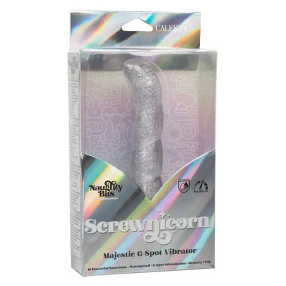 Unleash Pleasure with the Naughty Bits Screwnicorn Majestic G-Spot Vibrator