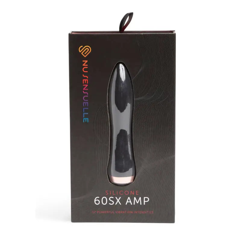 Unleash Pleasure with the Powerful Nu Sensuelle Silicone 60SX AMP Bullet