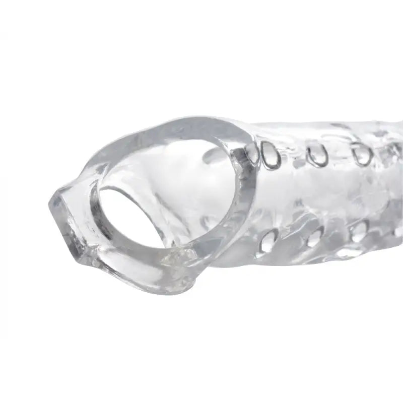 Unleash Pleasure with the Size Matters 3 Inch Clear Penis Extender Sleeve