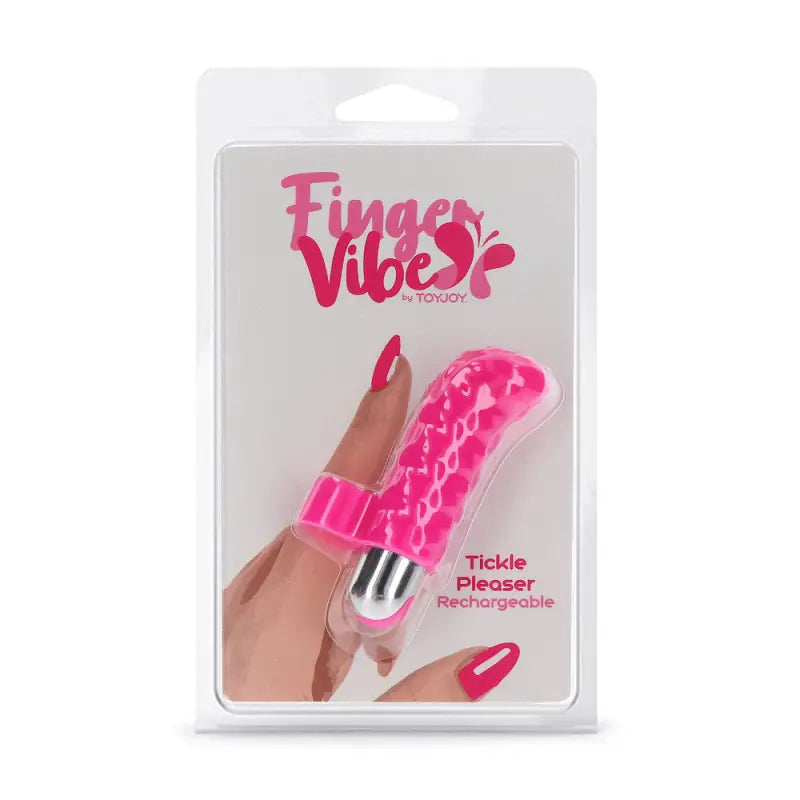 Unleash Pleasure with ToyJoy Tickle Pleaser Rechargeable Finger Vibe