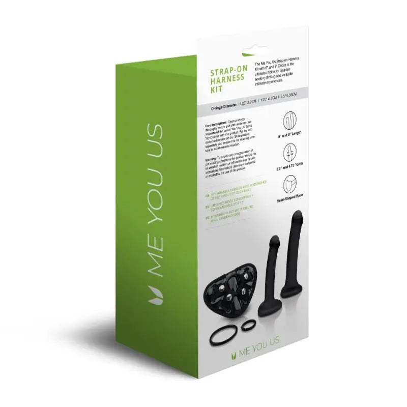 Unlock Intimacy with the Versatile Me You Us Strap-On Harness Kit