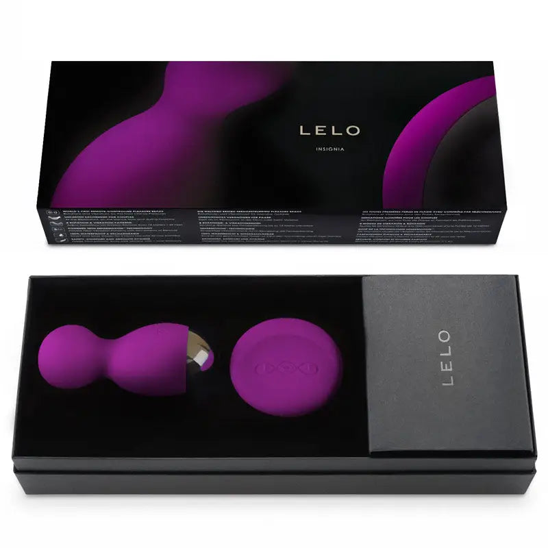 Unlock Pleasure with Lelo Hula Beads Purple and Powerful Vibrations