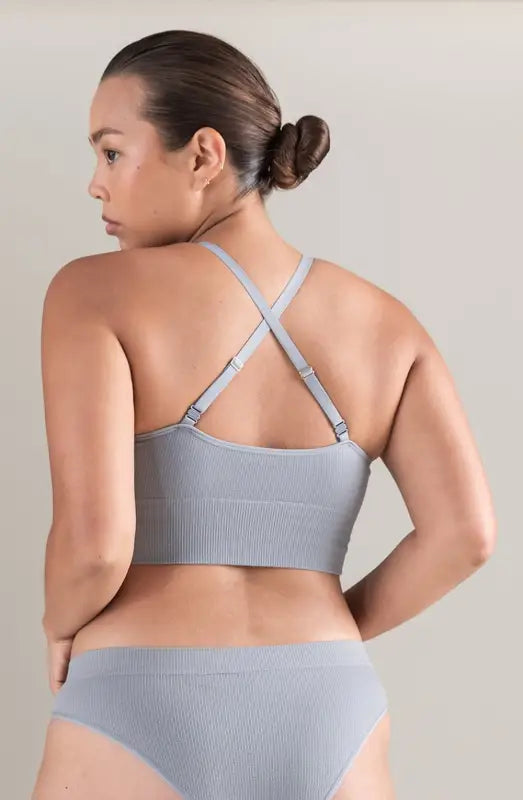 Unveil Ultimate Comfort with the TENCEL™ Seamless Longline Bralette