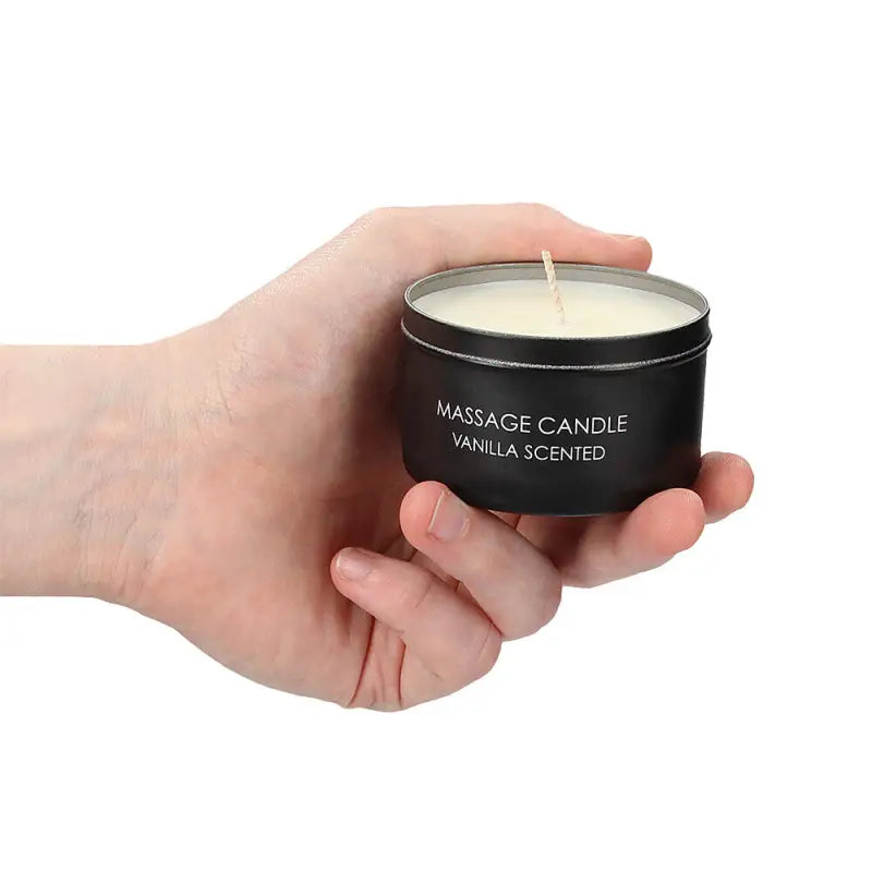 Vanilla Scented Massage Candle 100g for Relaxation and Bathing