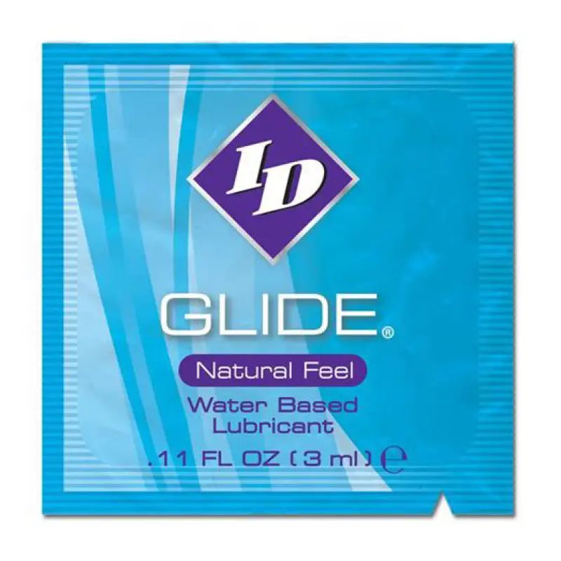 Water Based Lubricant Glide 3ml Sachet for Enhanced Relaxation