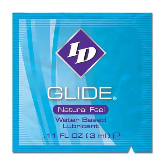 Water Based Lubricant Glide 3ml Sachet for Enhanced Relaxation