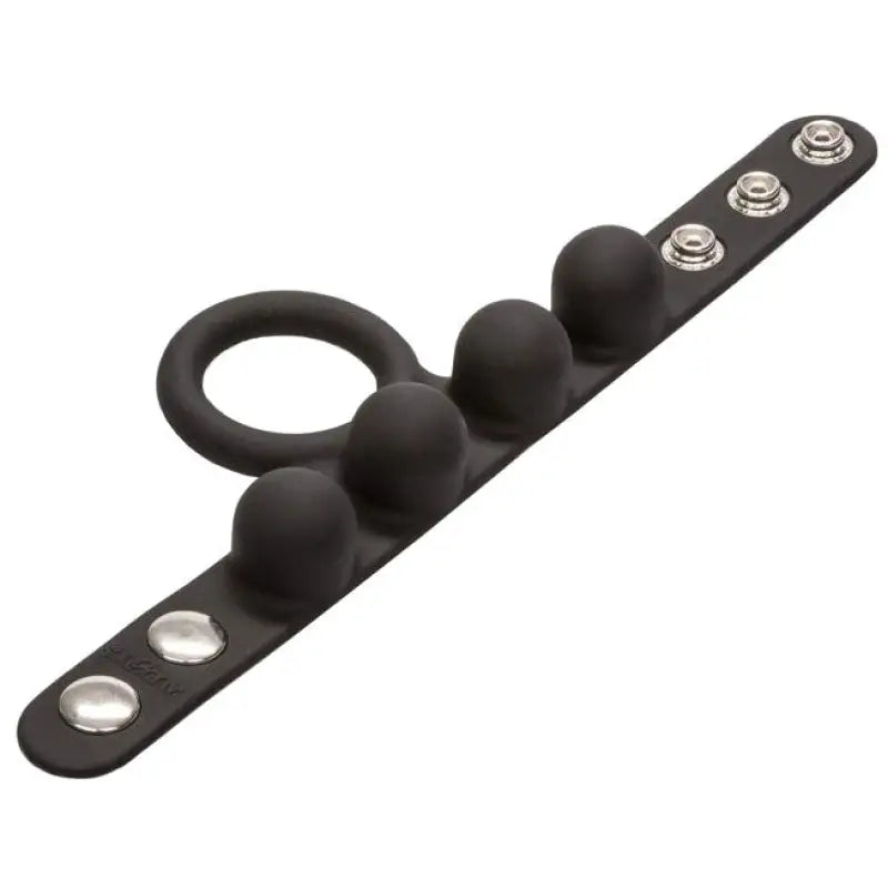 Weighted Penis Ring and Ball Stretcher for Enhanced Bondage Experiences