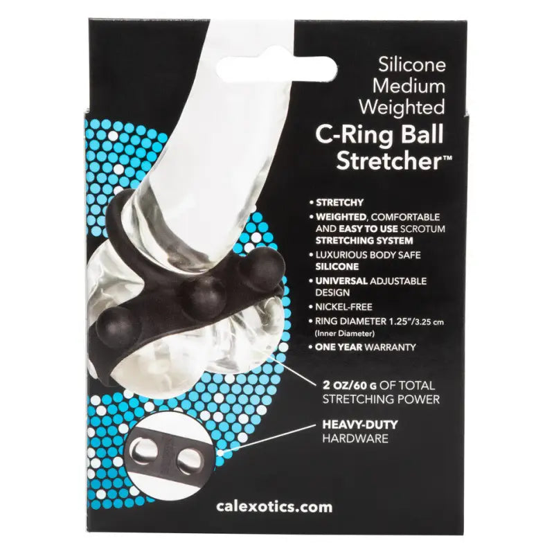 Weighted Penis Ring and Ball Stretcher for Enhanced Bondage Experiences