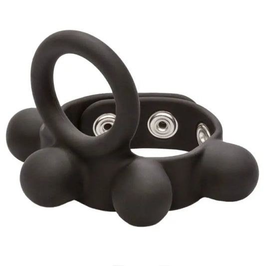 Weighted Penis Ring and Ball Stretcher for Enhanced Bondage Experiences