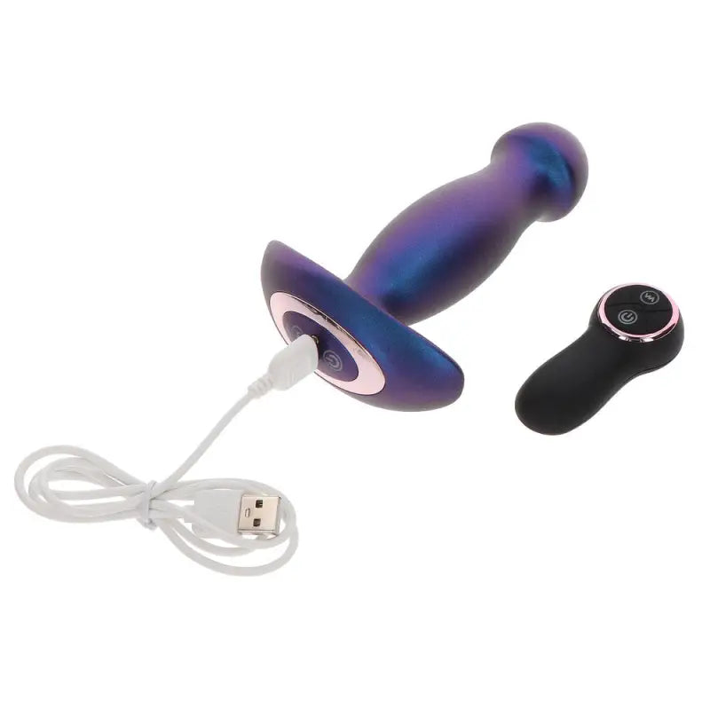 Wild Magnetic Pulse Vibrating Buttplug for Anal Pleasure