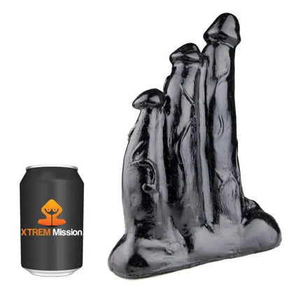 Xtrem Mission Triplicate Dildo for Unforgettable Pleasure Experience