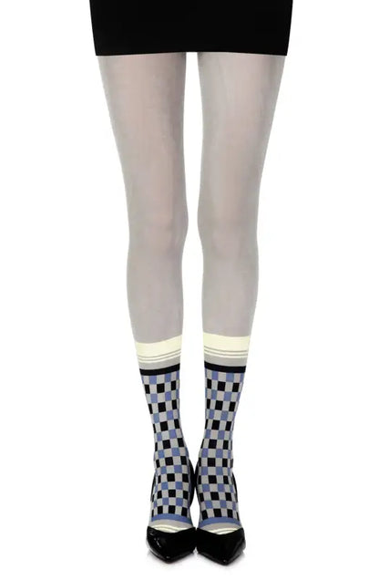 Zohara Happy Socks Multi Print Tights for Style and Comfort