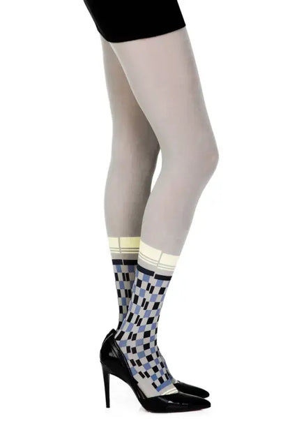 Zohara Happy Socks Multi Print Tights for Style and Comfort